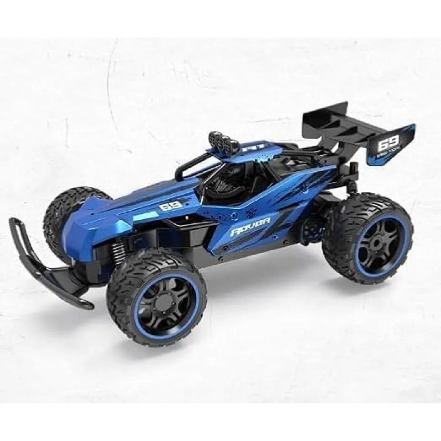 High-Speed Remote Control Racing Car with LED Lights | 2.4GHz RC Vehicle with Multi-Directional Movement |Fast RC Racer with Rechargeable Battery & USB Adapter | Ultimate Toy Car for Kids - Image 7