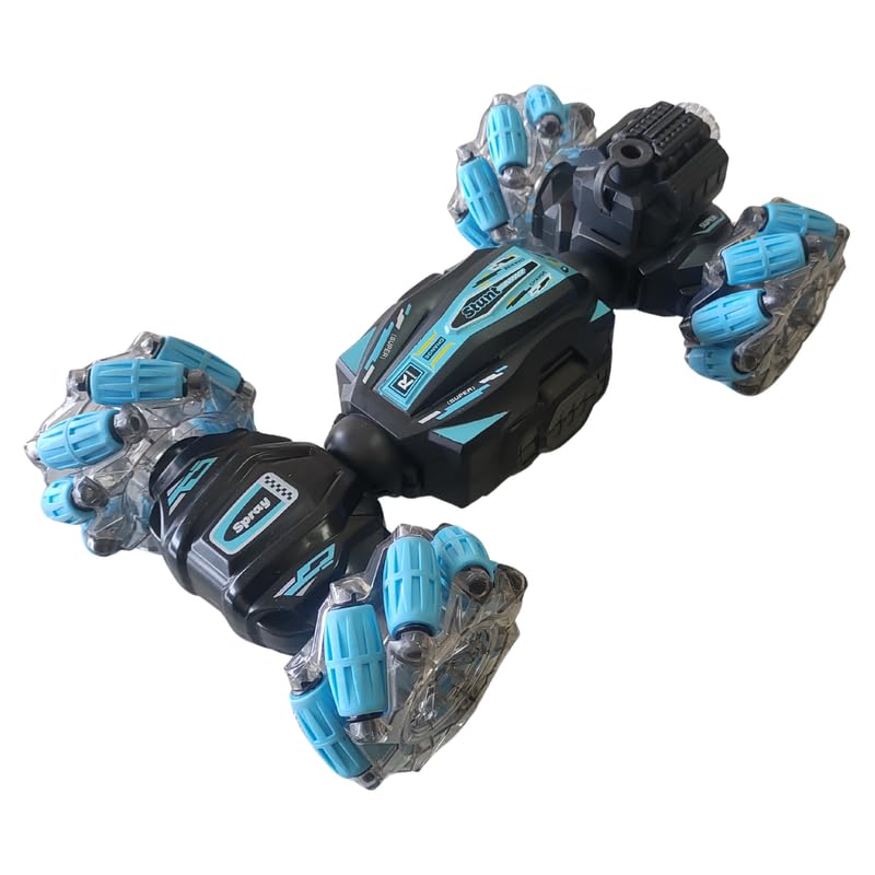 RC Stunt Car with Gesture Sensor, 2.4Ghz 4WD Double-Sided Off-Road Vehicle, 360 Degree Flips with Lights and Music for Kids Birthday Gift - Image 7