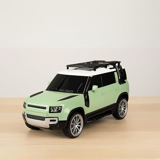 Sport Utility Vehicle Defender RC Car with LED Lights and Real Smoke Effect | 1:16 Scale Off-Road Remote Control Car for Kids  | Best Birthday Gift for Kids. - Image 6