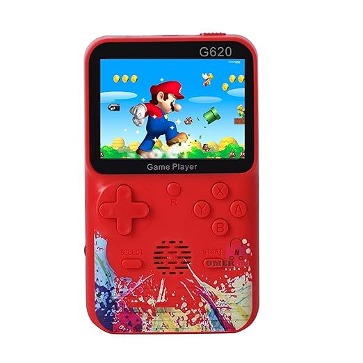 Handheld G620, 3.0 inch Screen Support Double Play Classic Games Built-in 620, Connect TV Support, Rechargeable - Image 5