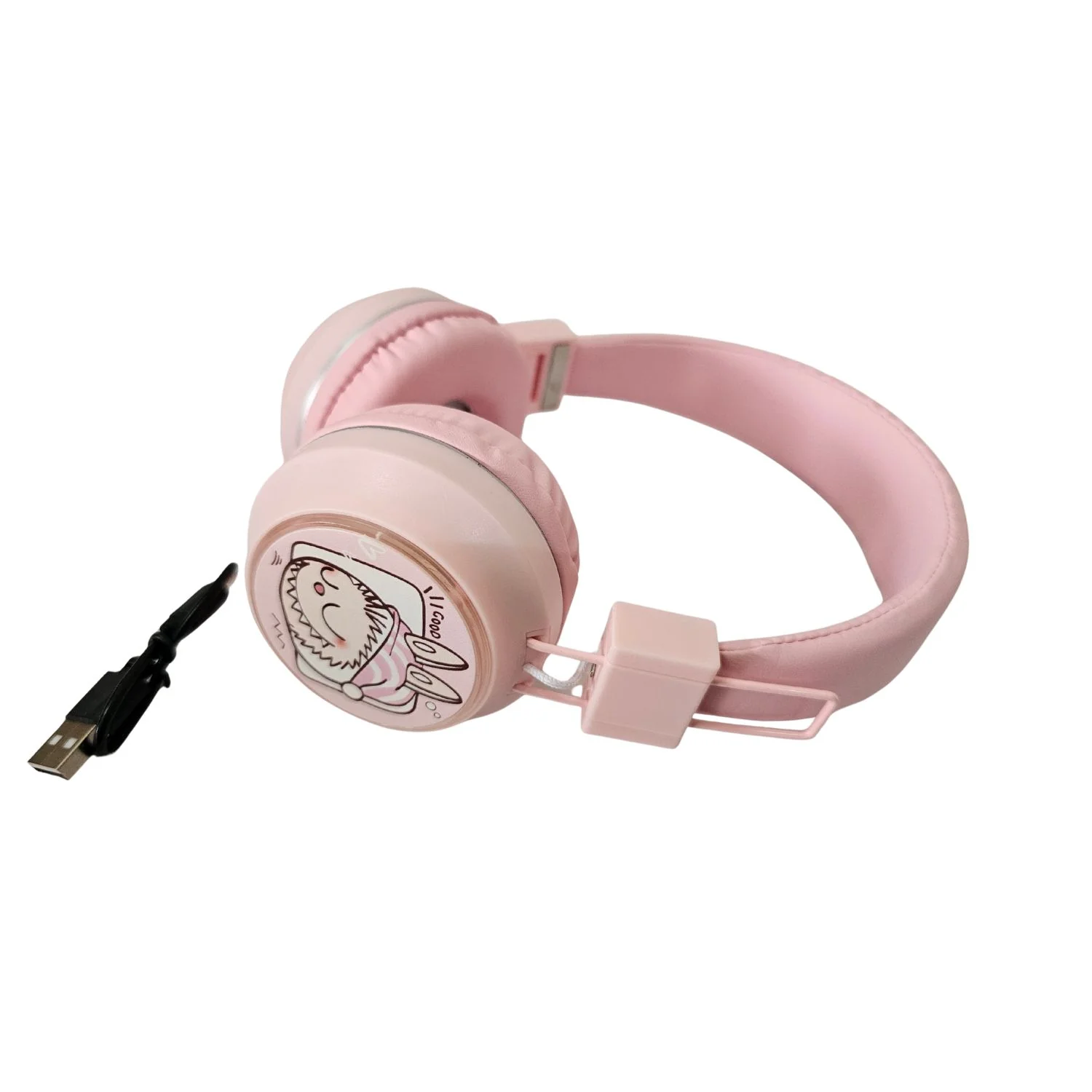 Labubu Kids Headphones with Mic - 85dB Safe Volume Limit, HD Stereo Sound, Share Port, and Soft Earmuffs | Perfect Travel Headset for Girls and Boys - Image 3