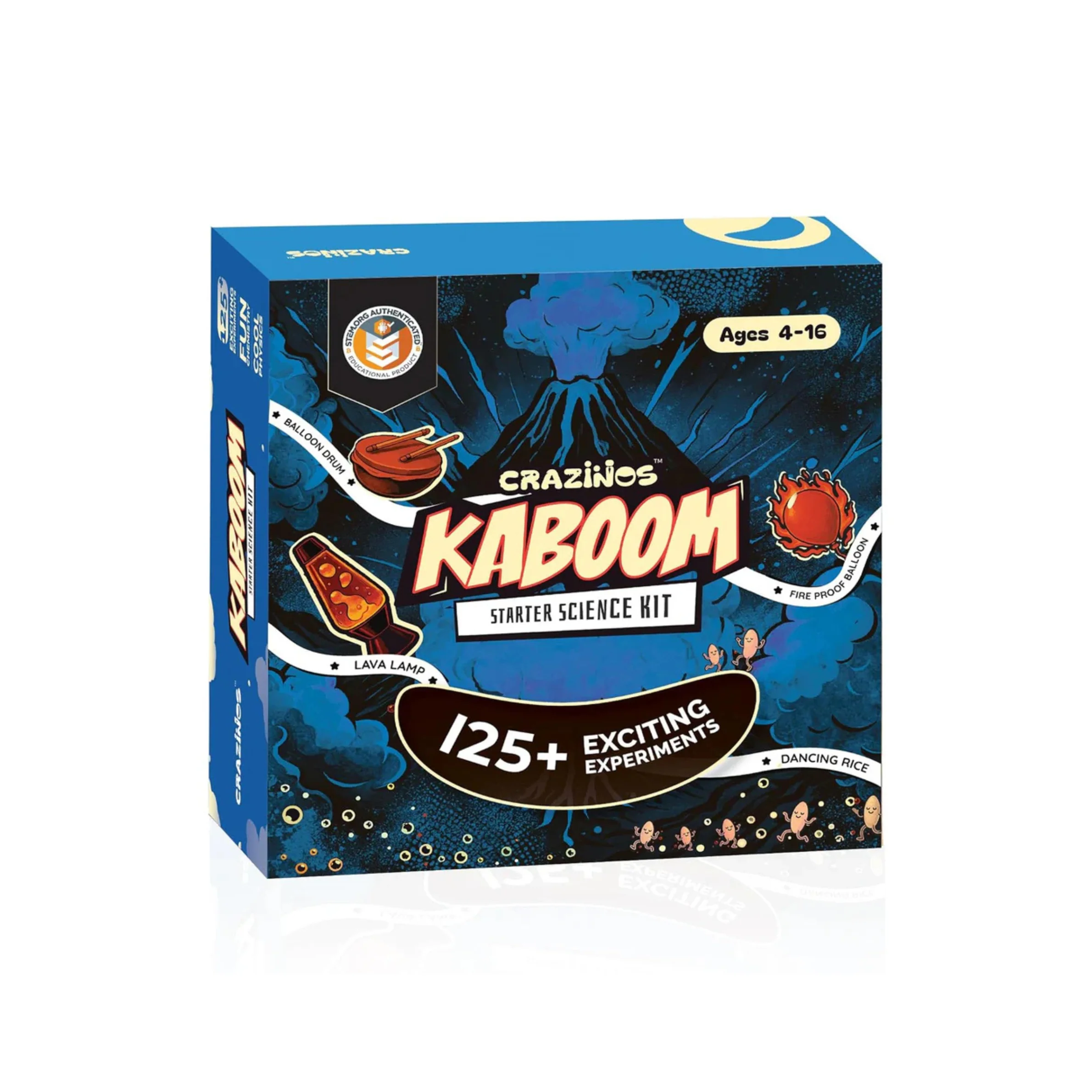 Pack of 3 Kits (Fun, Slime & Kaboom) | 250+ Science Experiments, DIY Games & Hands-On Activities | For Kids & Family Ages 4 to 60 | STEM Learning Toy Gift Set - Image 6