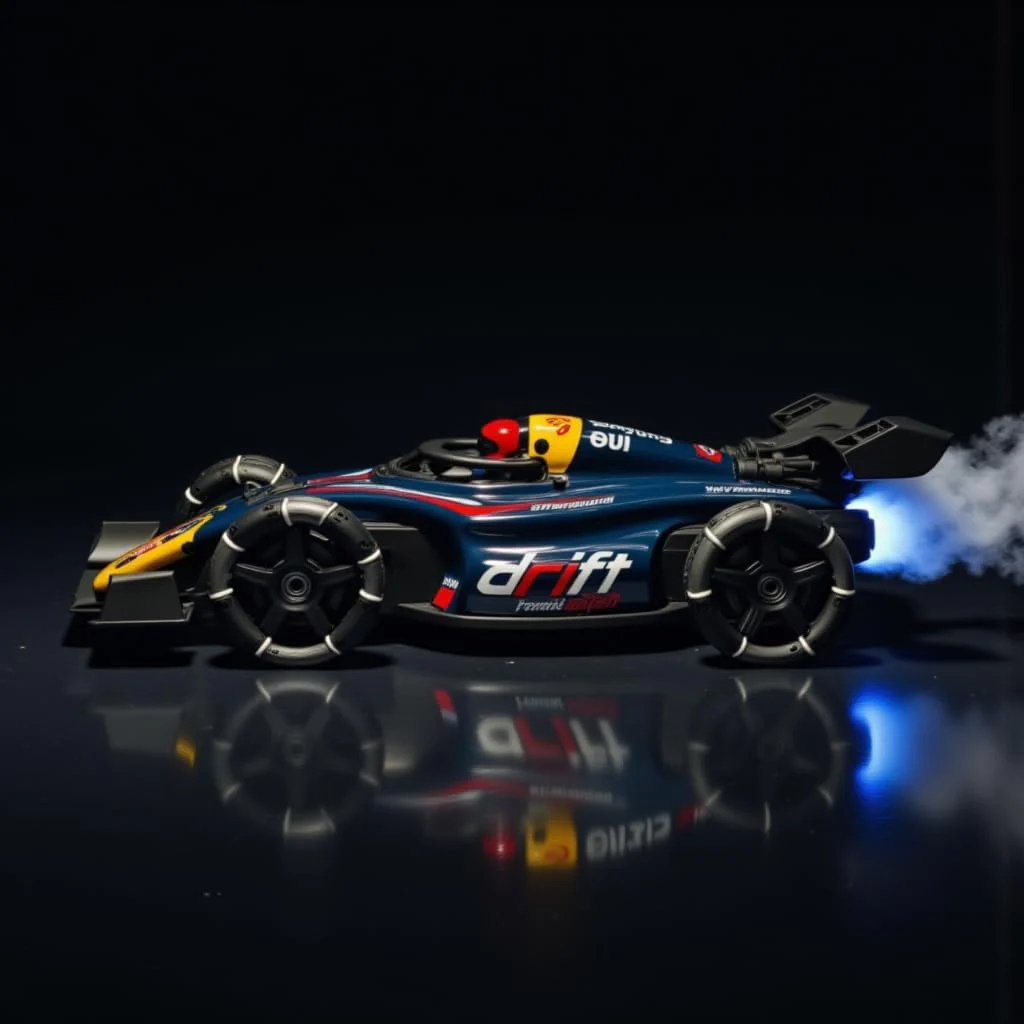 RC 4x4 Rise X One Drift Smoke Car, 2.4Ghz Hand Sensor Gesture Control Sports Racing Car, 360° Rotation with Lights, Music & Spin Stunt Remote Control Cars for 4+ | Best Birthday Gift - Image 5